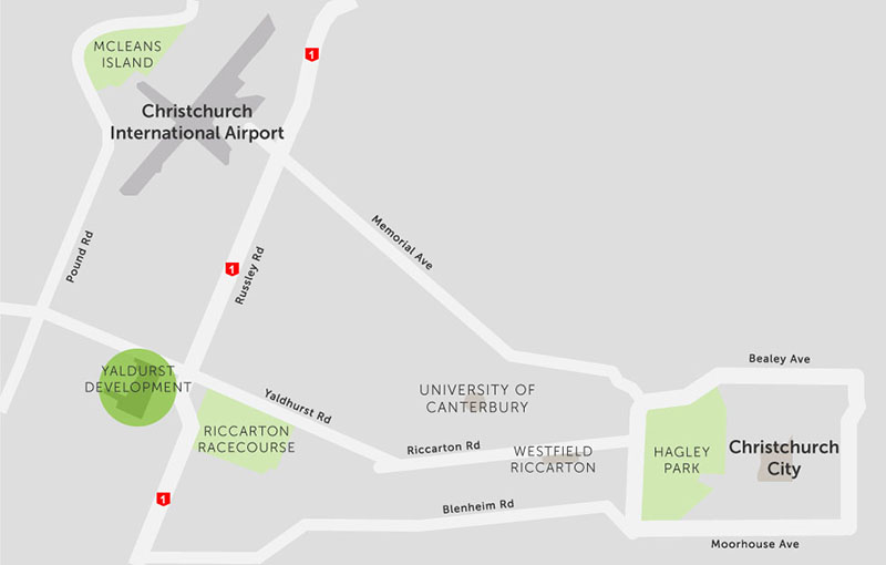 Yaldhurst Park location map